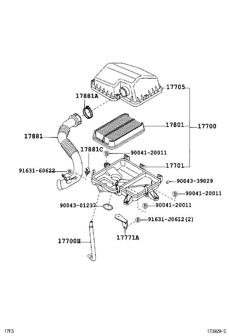  AVANZA |  AIR CLEANER