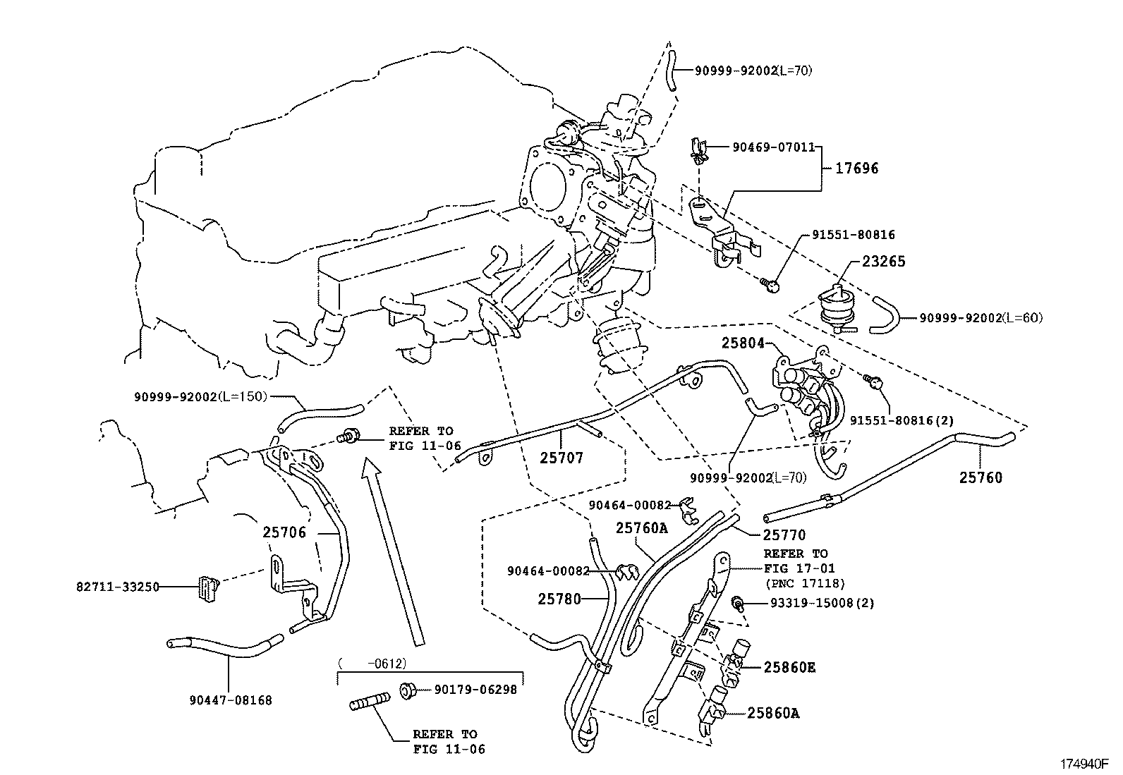  HILUX |  VACUUM PIPING