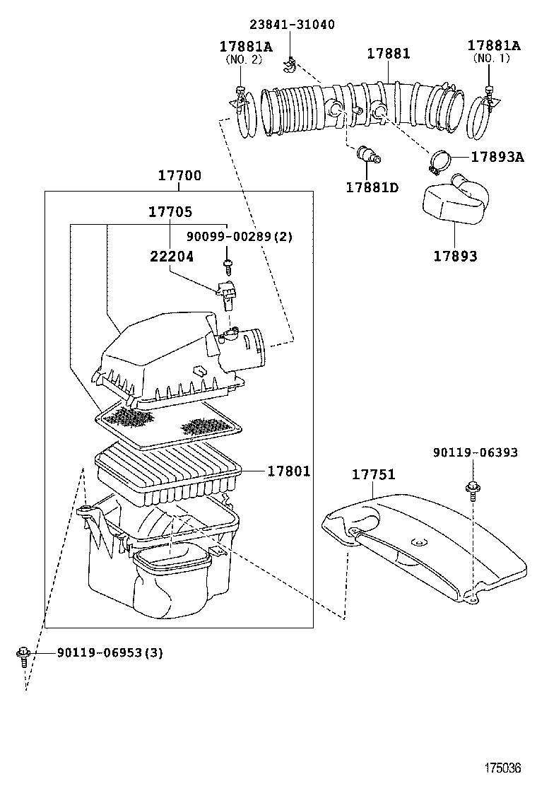  GS30 35 43 460 |  AIR CLEANER