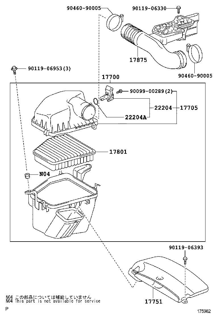  GS30 35 43 460 |  AIR CLEANER