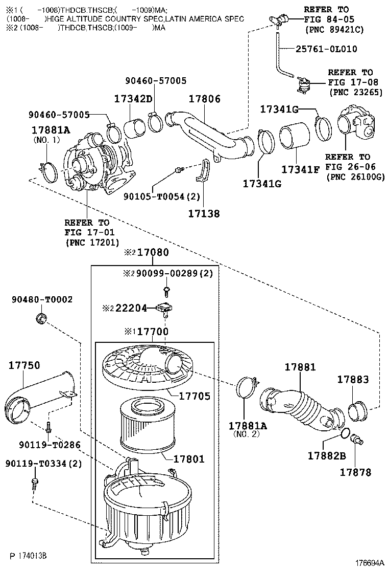  HILUX |  AIR CLEANER