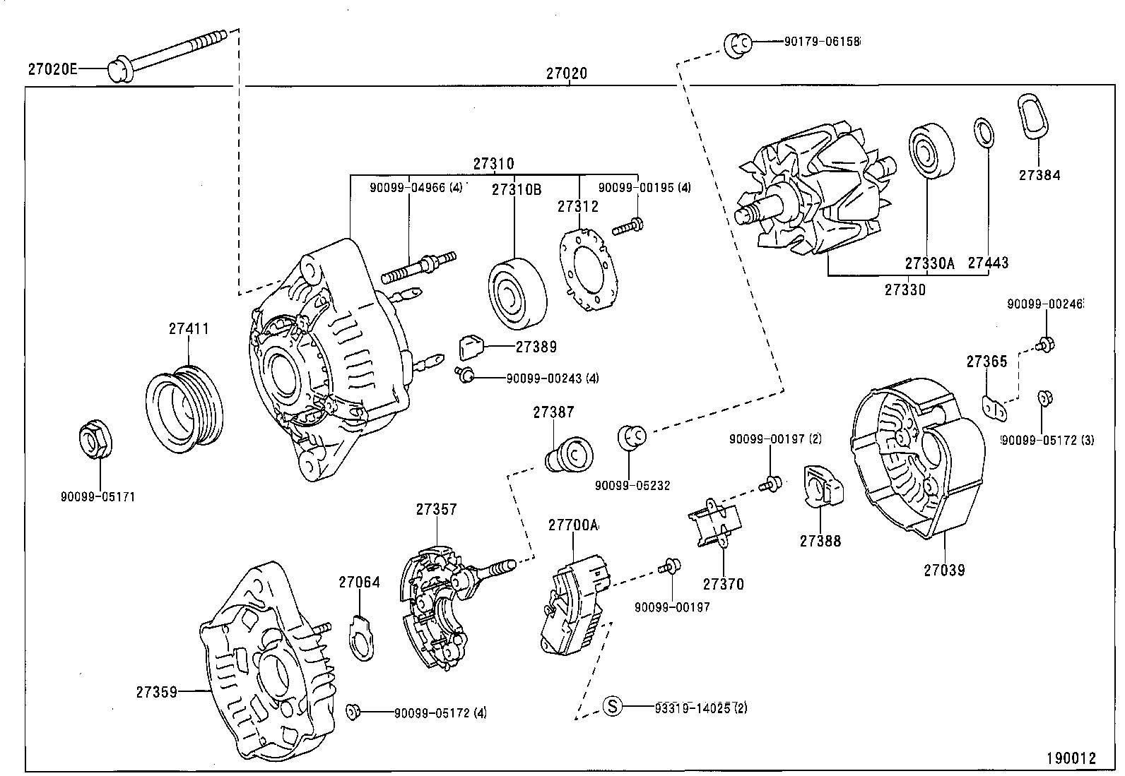  LAND CRUISER 90 |  ALTERNATOR