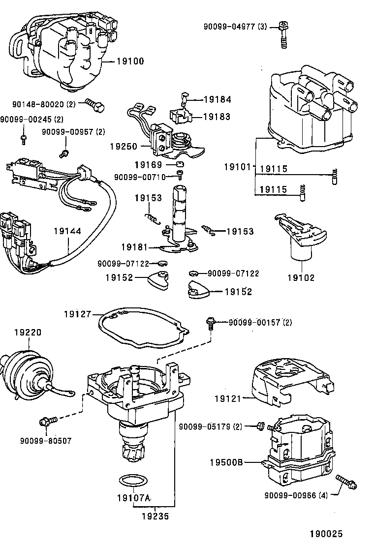  HILUX |  DISTRIBUTOR