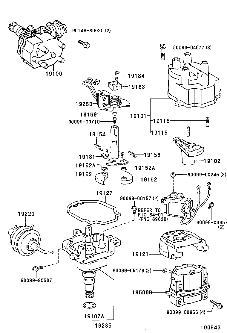  HILUX |  DISTRIBUTOR