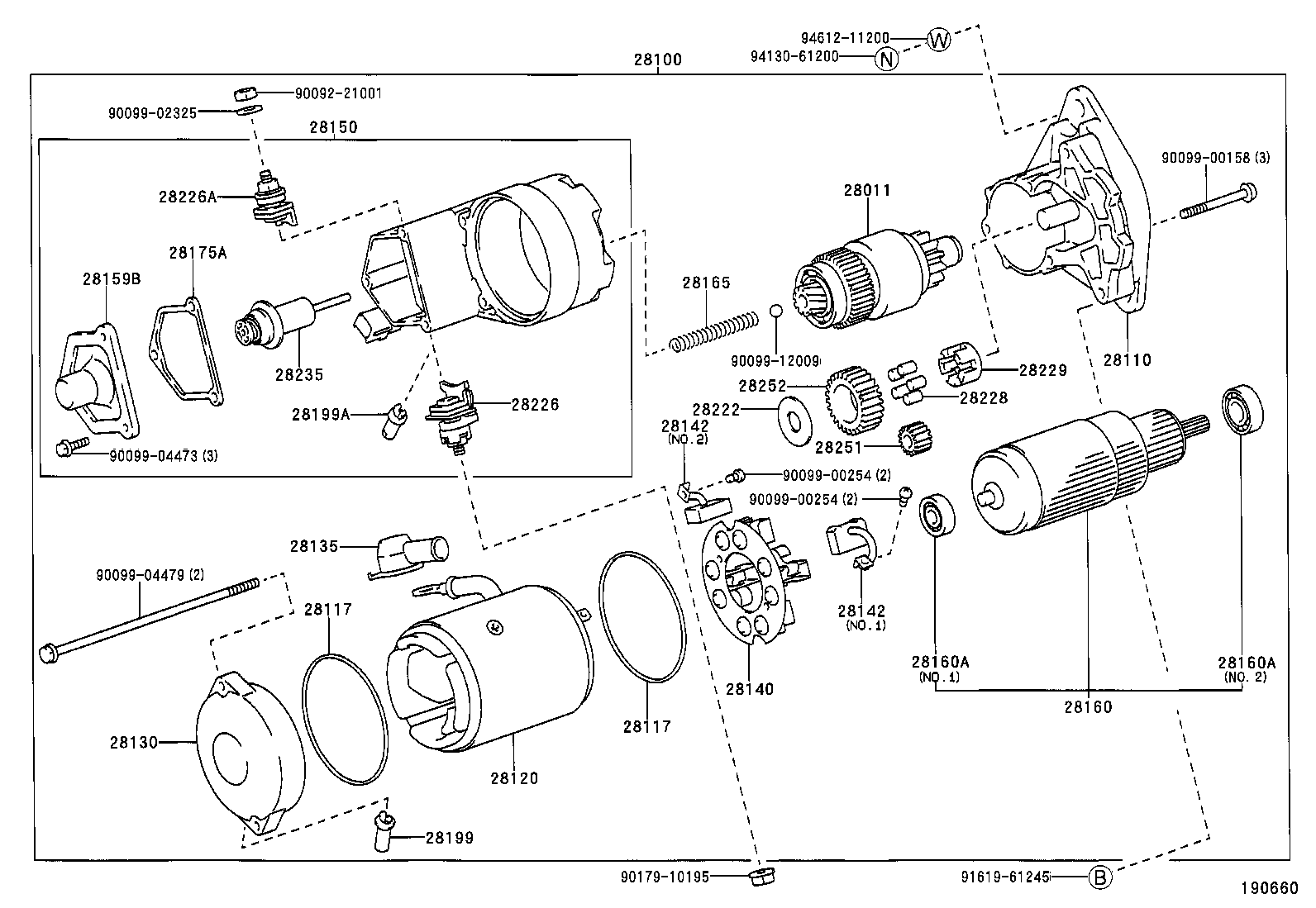  LAND CRUISER 100 105 |  STARTER