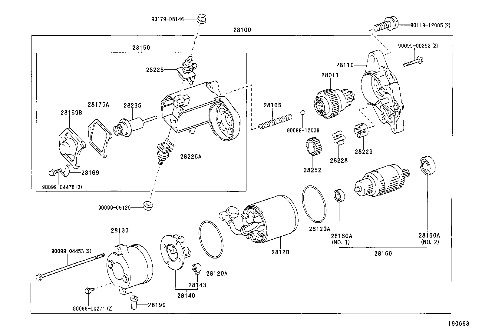  LAND CRUISER 100 105 |  STARTER