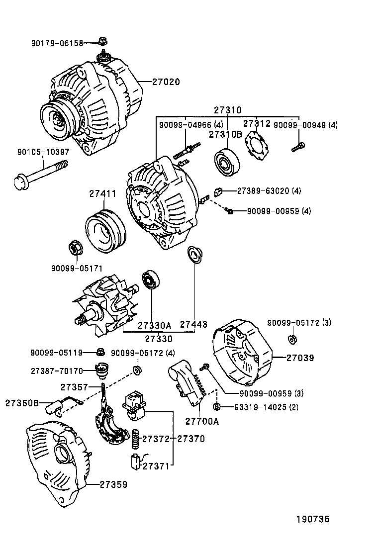  LAND CRUISER 80 |  ALTERNATOR