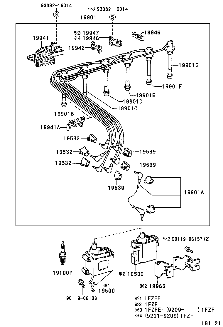  LAND CRUISER 80 |  IGNITION COIL SPARK PLUG