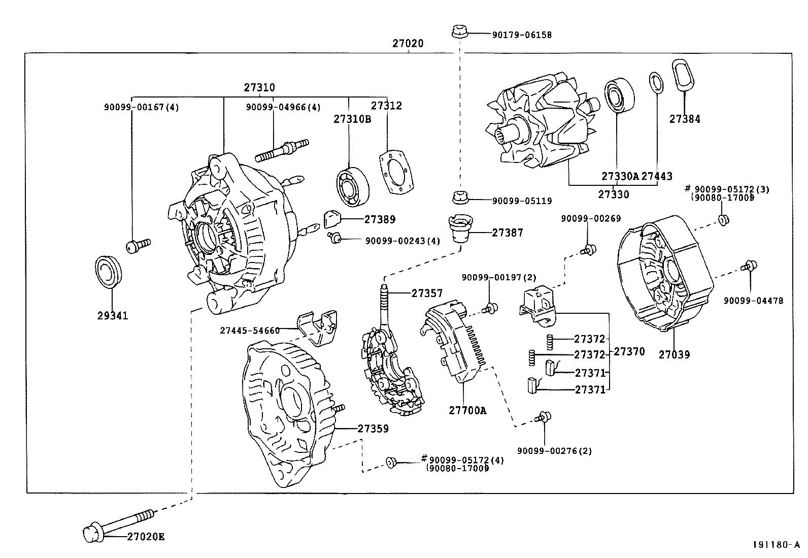  T U V |  ALTERNATOR
