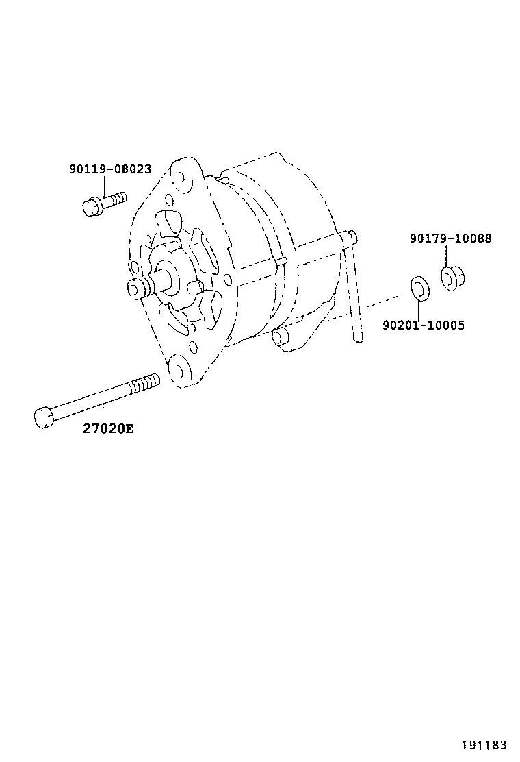  T U V |  ALTERNATOR