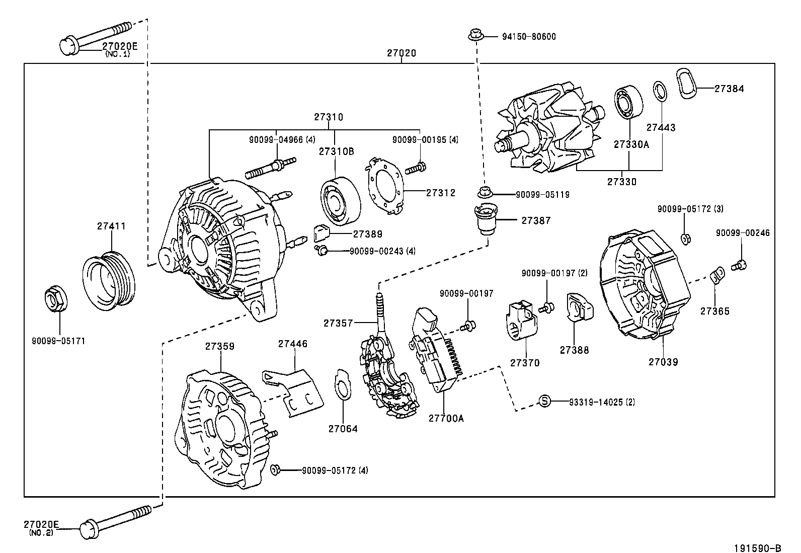  CAMRY |  ALTERNATOR