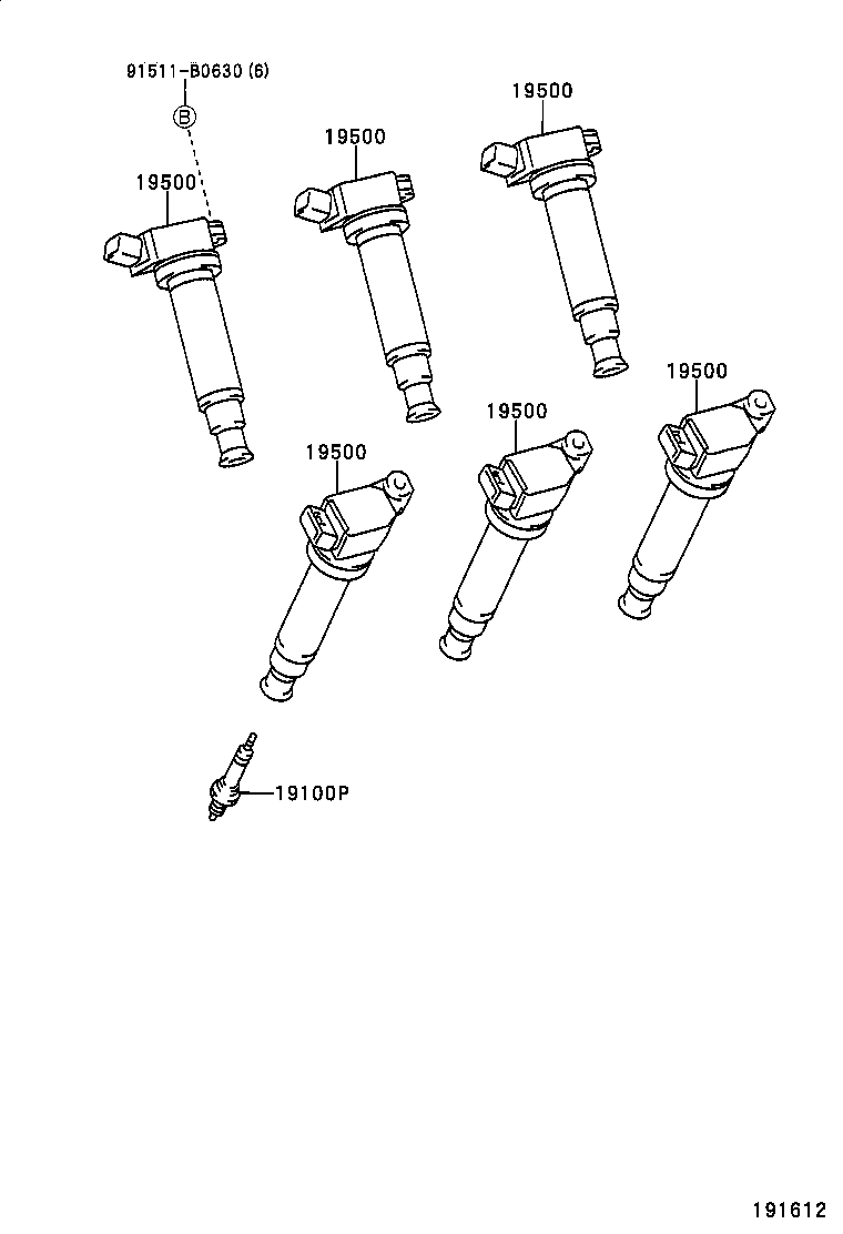  ALPHARD |  IGNITION COIL SPARK PLUG