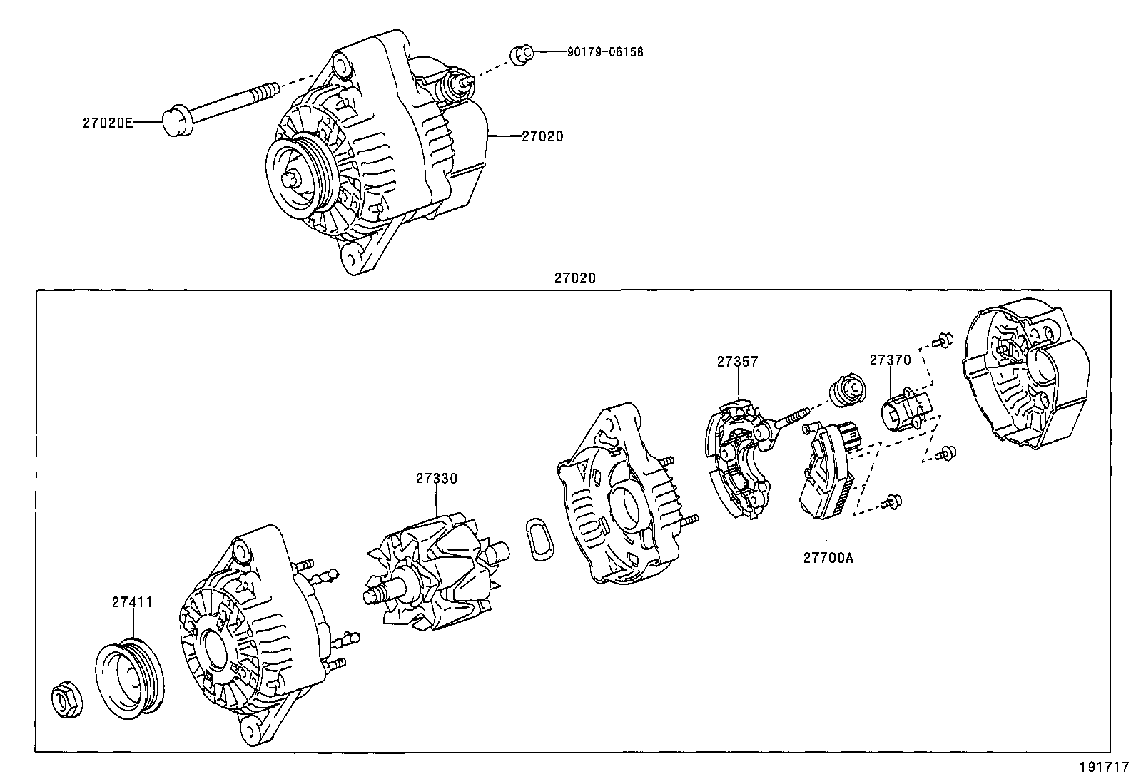  HILUX |  ALTERNATOR