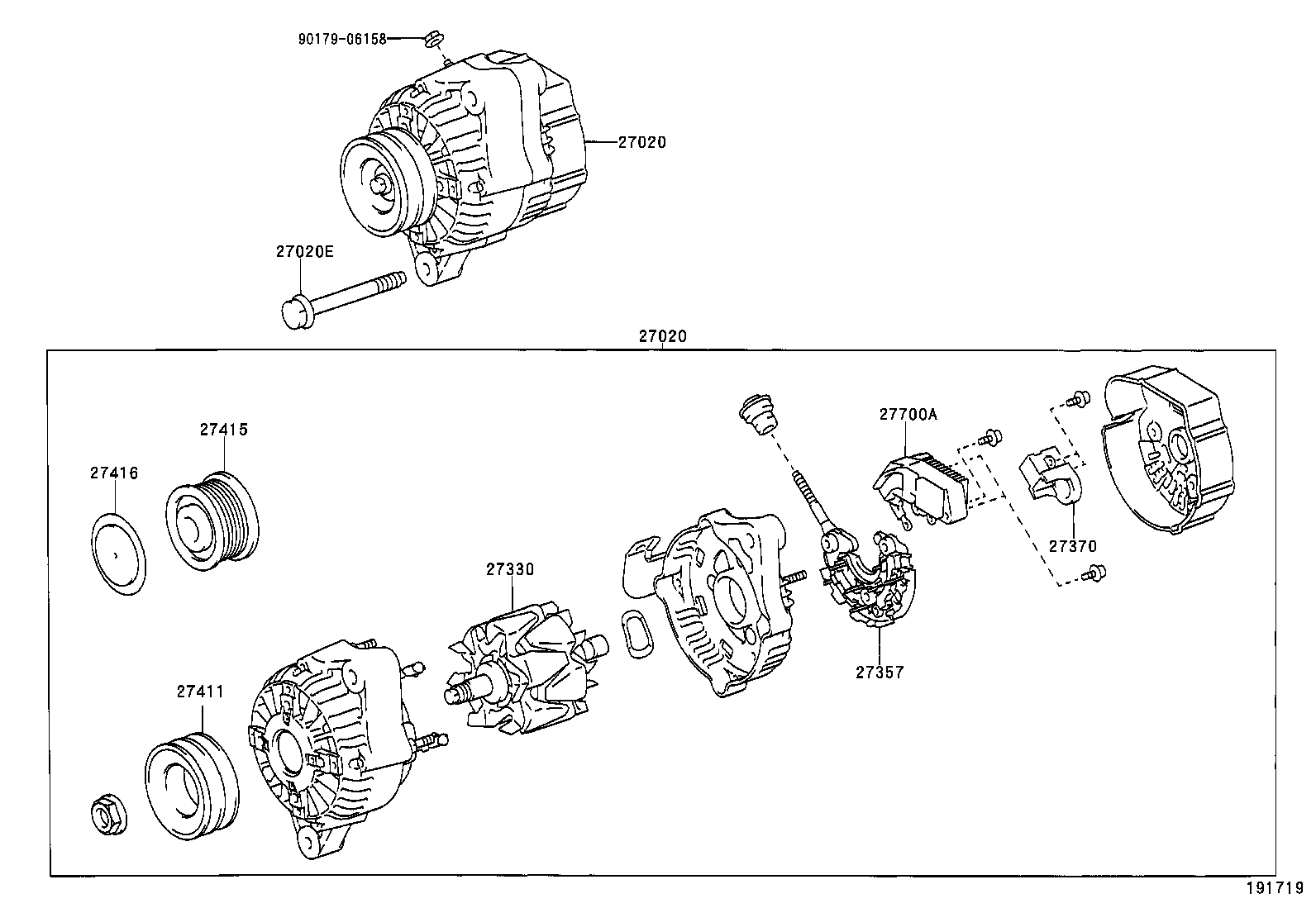  HILUX |  ALTERNATOR