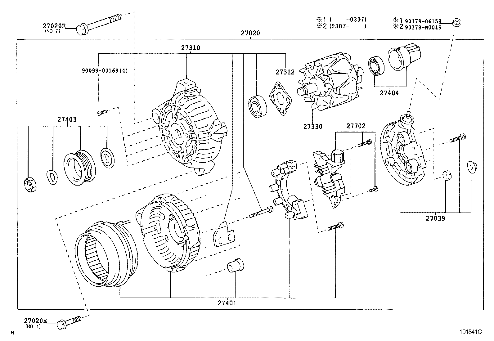  AVENSIS |  ALTERNATOR