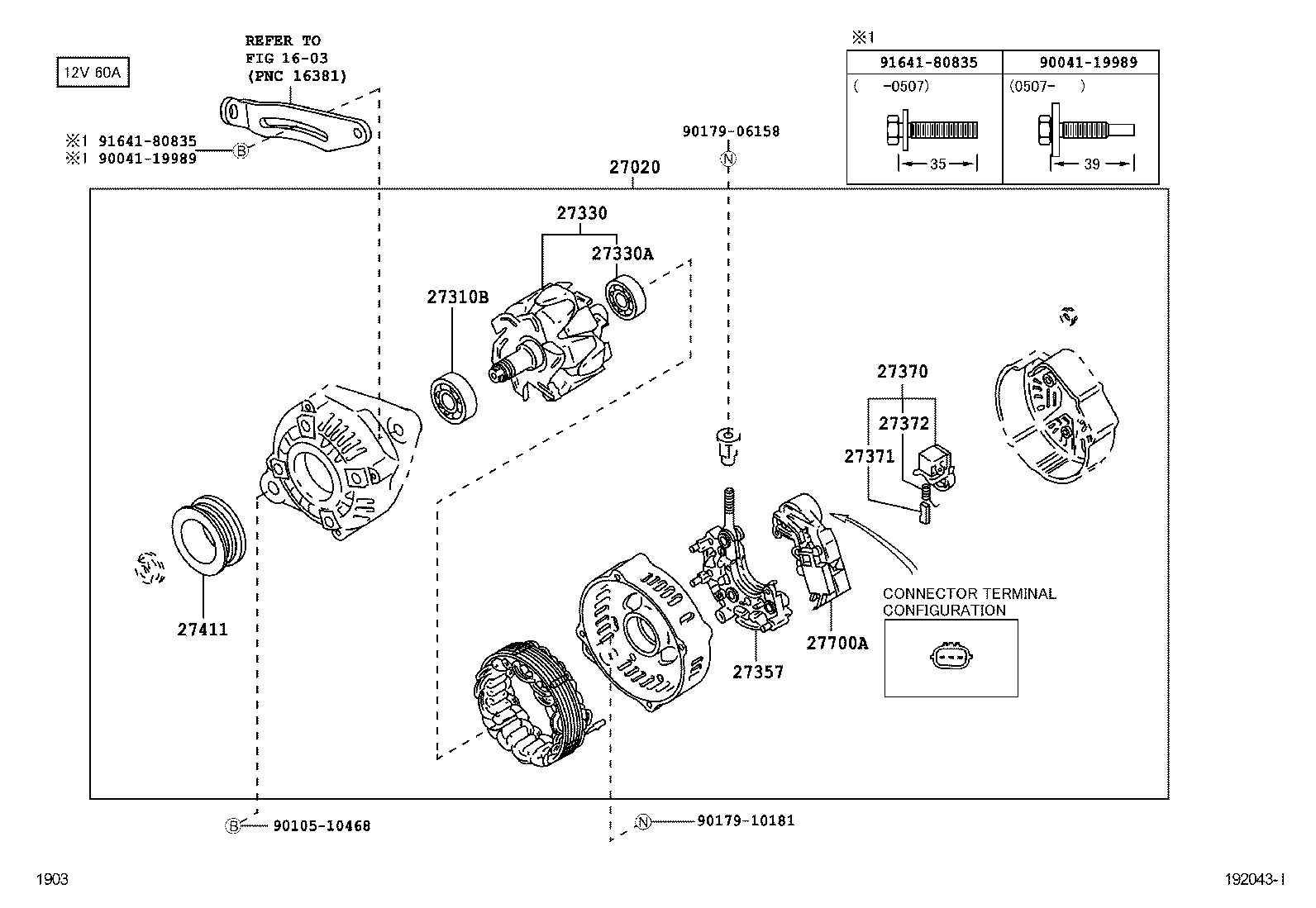  AVANZA |  ALTERNATOR