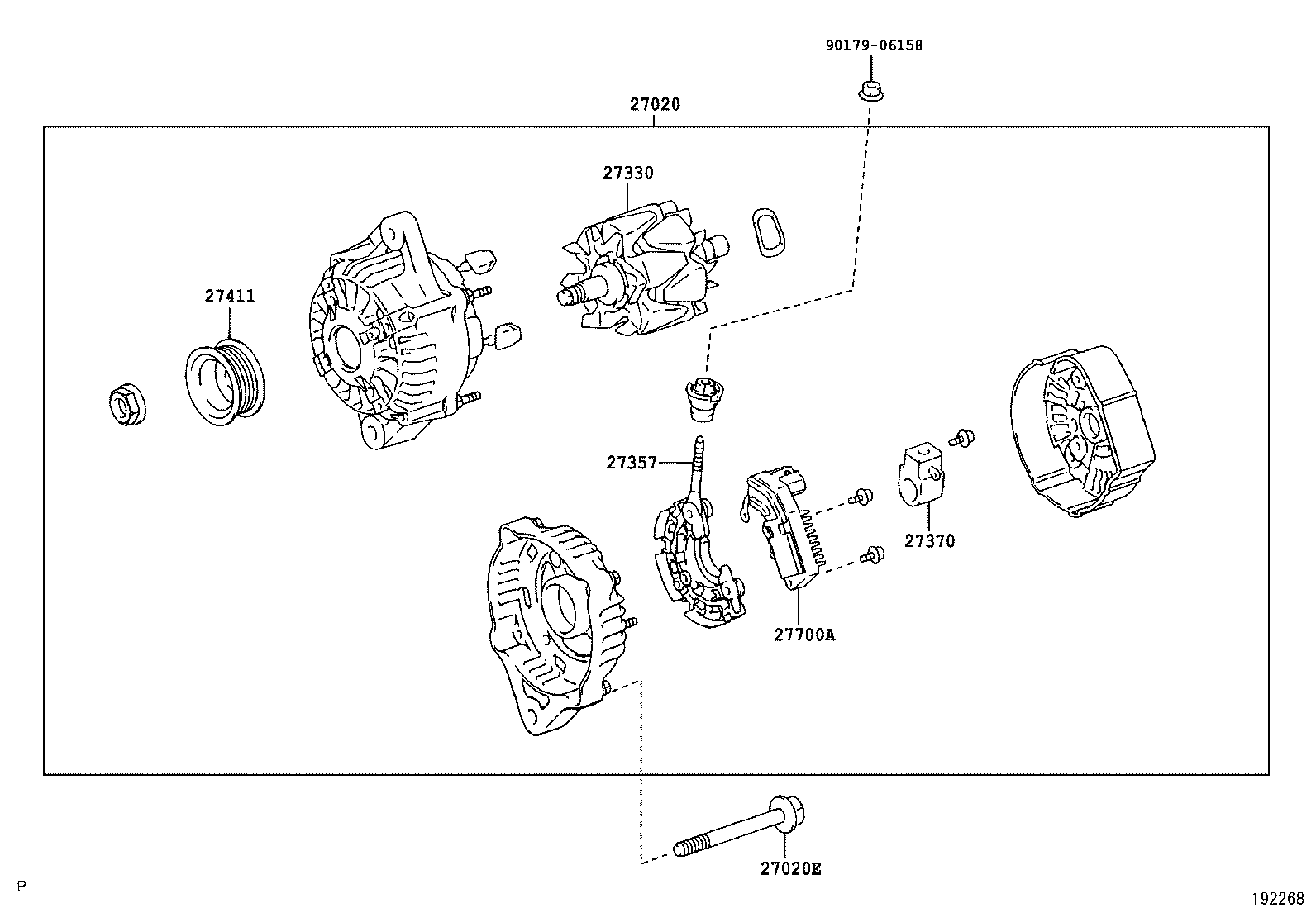  T U V |  ALTERNATOR