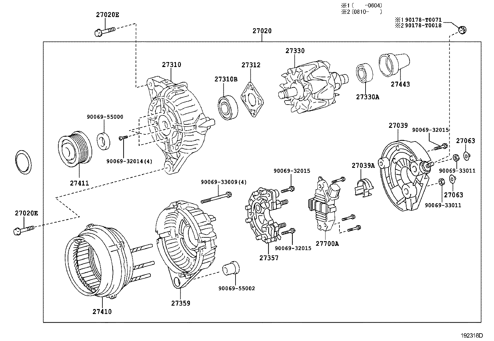  HILUX |  ALTERNATOR