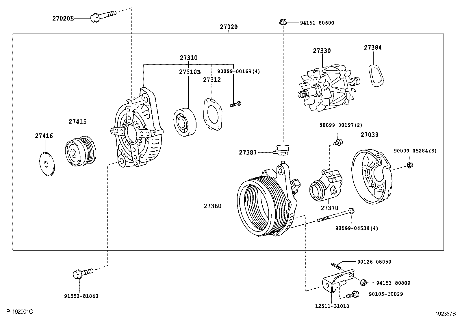  REIZ |  ALTERNATOR