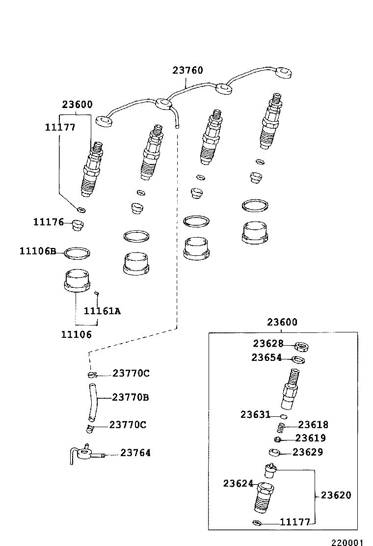  HILUX |  INJECTION NOZZLE