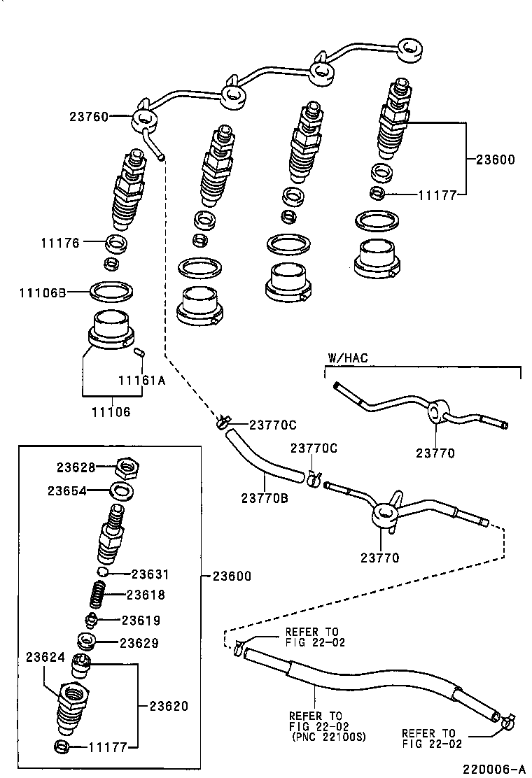  LAND CRUISER 90 |  INJECTION NOZZLE