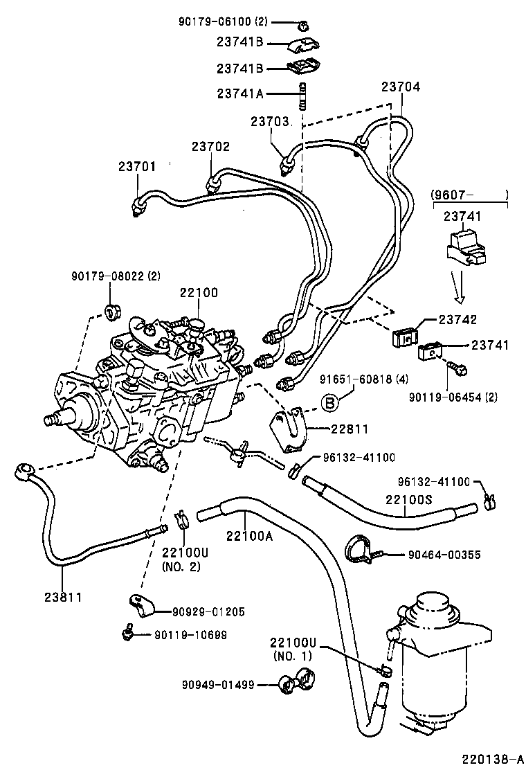  LAND CRUISER 90 |  INJECTION PUMP ASSEMBLY