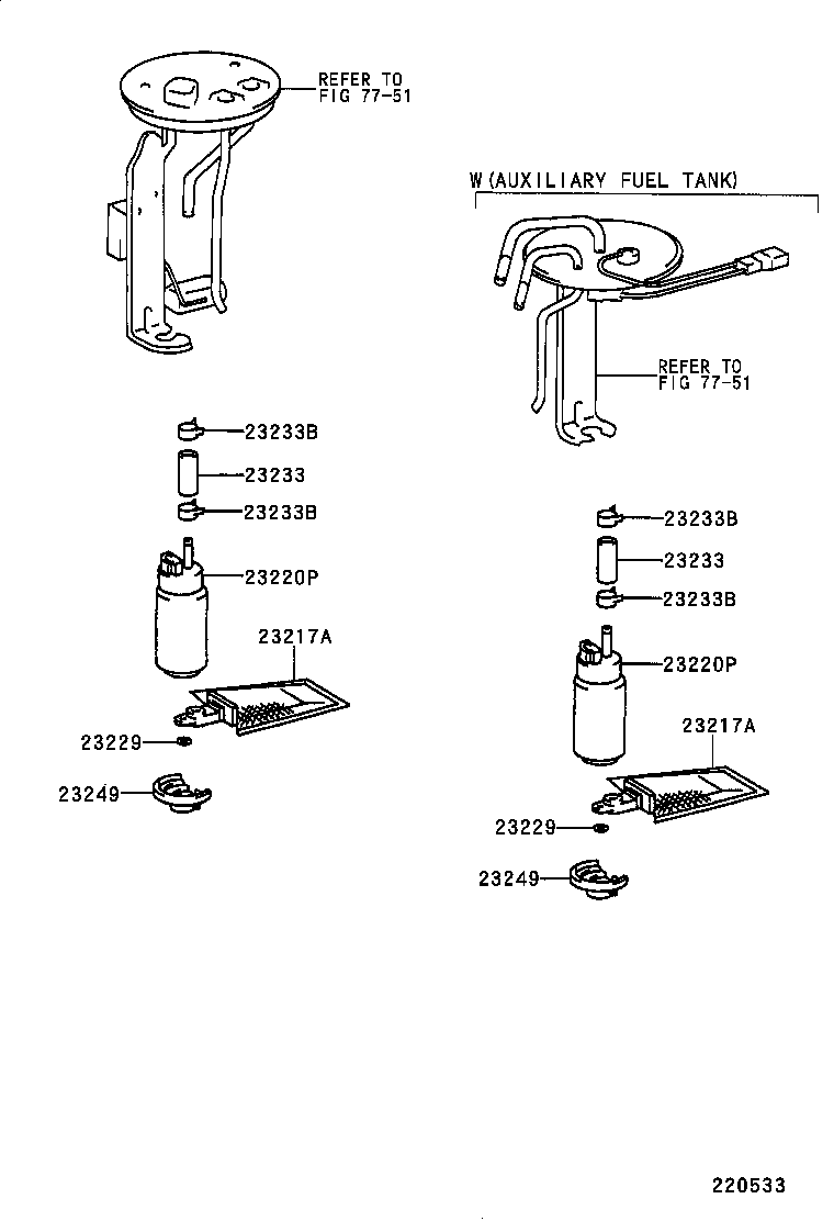  LAND CRUISER 100 105 |  FUEL INJECTION SYSTEM