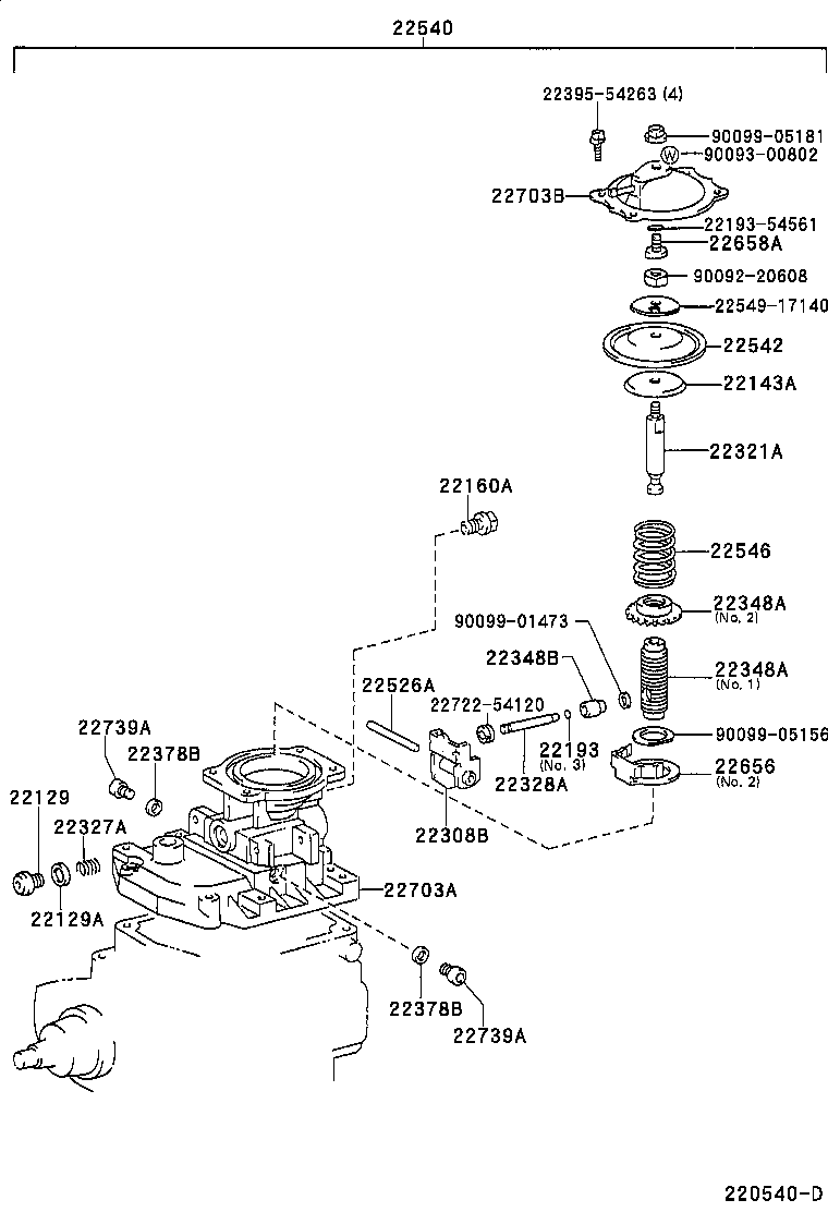  LAND CRUISER 100 105 |  INJECTION PUMP BODY