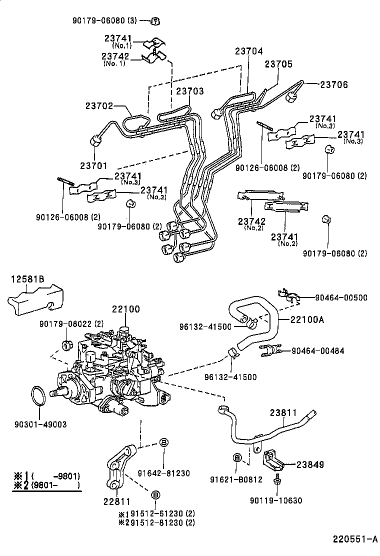  LAND CRUISER 80 |  INJECTION PUMP ASSEMBLY