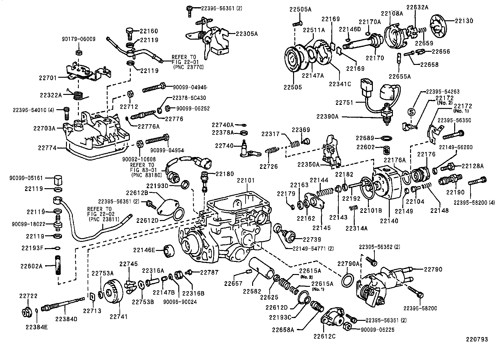  LAND CRUISER 90 |  INJECTION PUMP BODY
