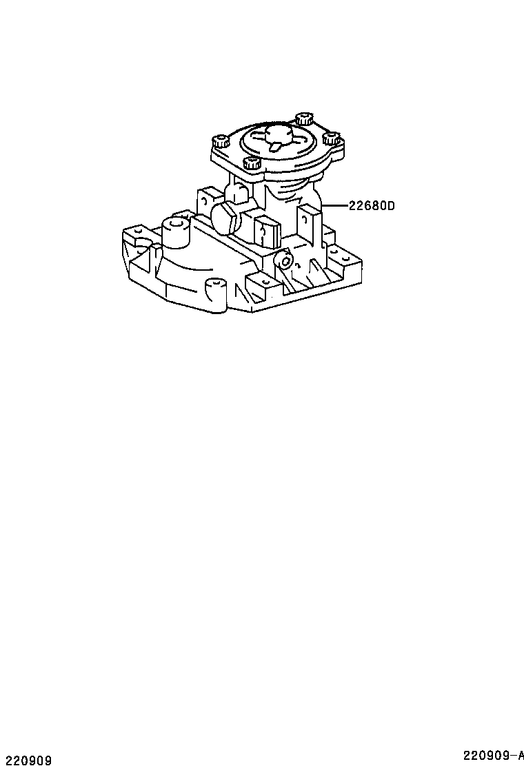  QUALIS |  INJECTION PUMP BODY