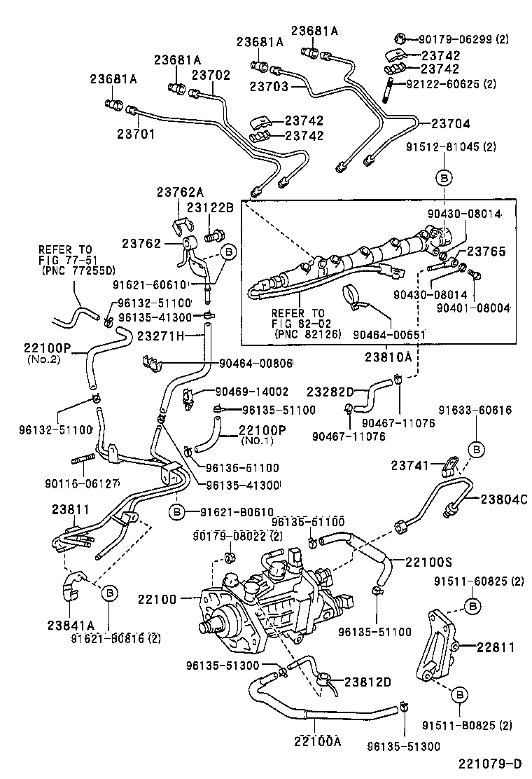  PREVIA TARAGO |  INJECTION PUMP ASSEMBLY