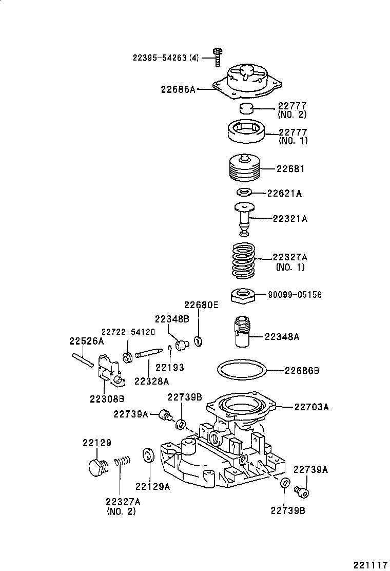  HIACE VAN COMUTER |  INJECTION PUMP BODY