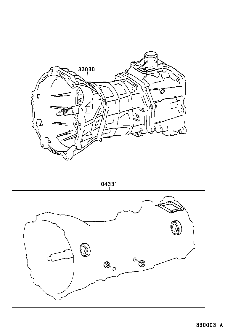  LAND CRUISER 90 |  TRANSAXLE OR TRANSMISSION ASSY GASKET KIT MTM