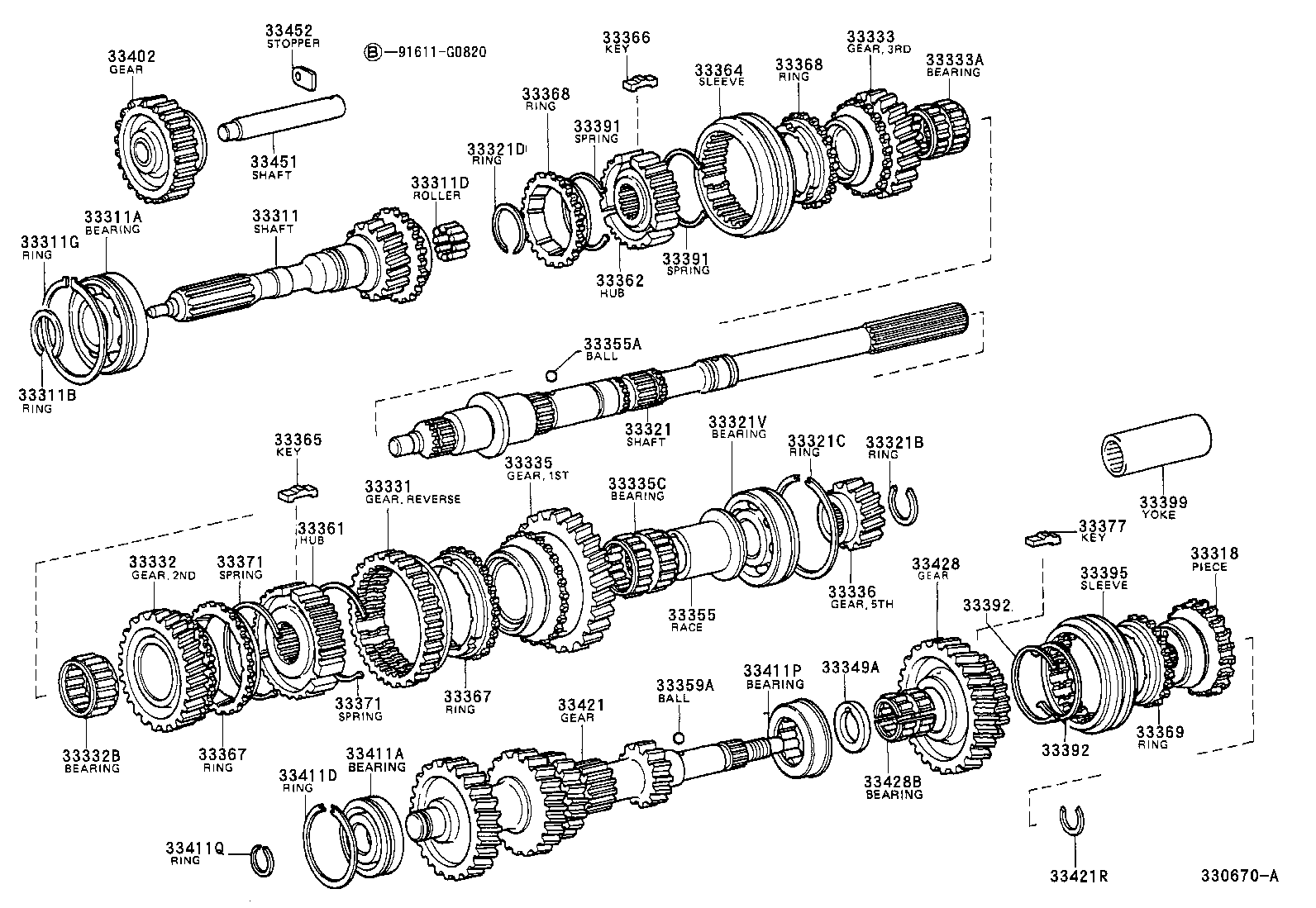  HILUX |  TRANSMISSION GEAR MTM