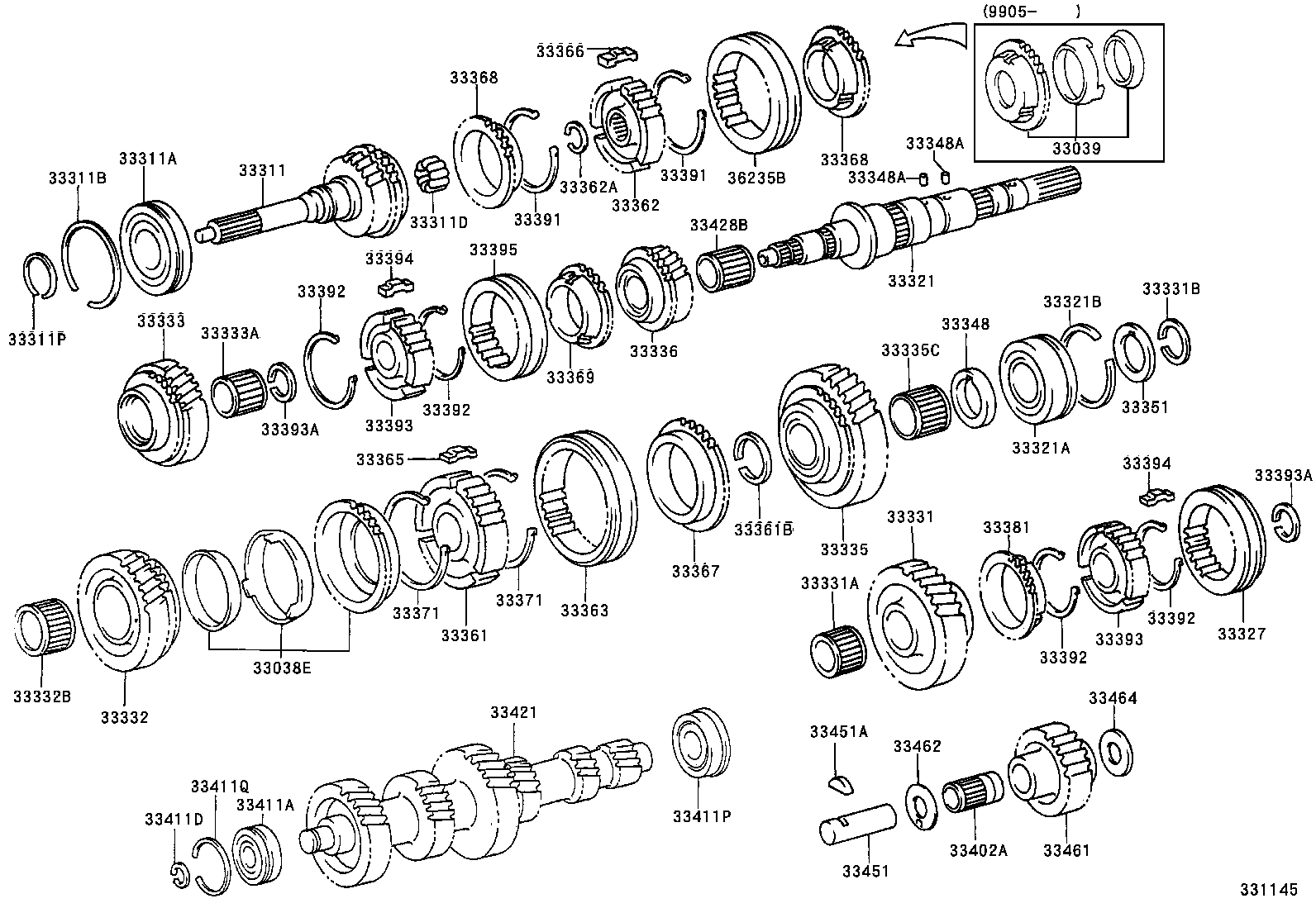  LAND CRUISER 80 |  TRANSMISSION GEAR MTM