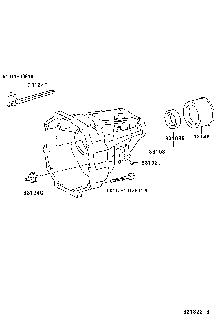 HILUX |  EXTENSION HOUSING MTM