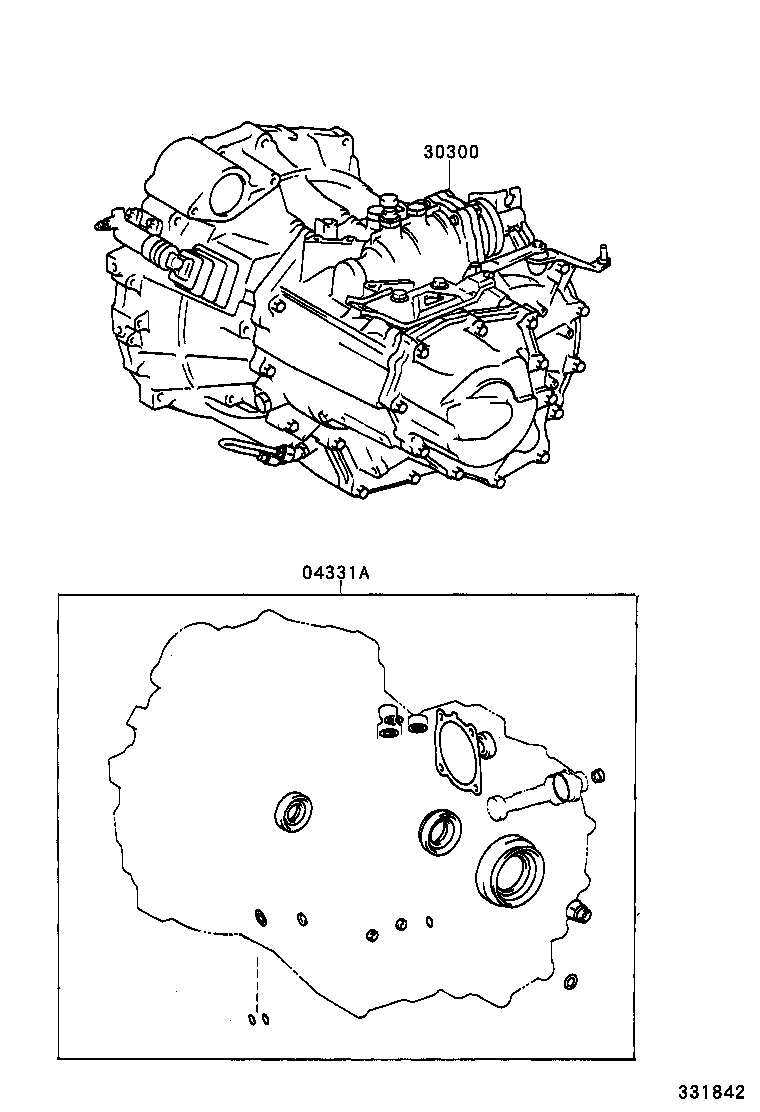  CAMRY AUSTRALIA |  TRANSAXLE OR TRANSMISSION ASSY GASKET KIT MTM