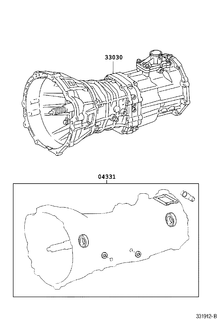  LAND CRUISER PRADO |  TRANSAXLE OR TRANSMISSION ASSY GASKET KIT MTM