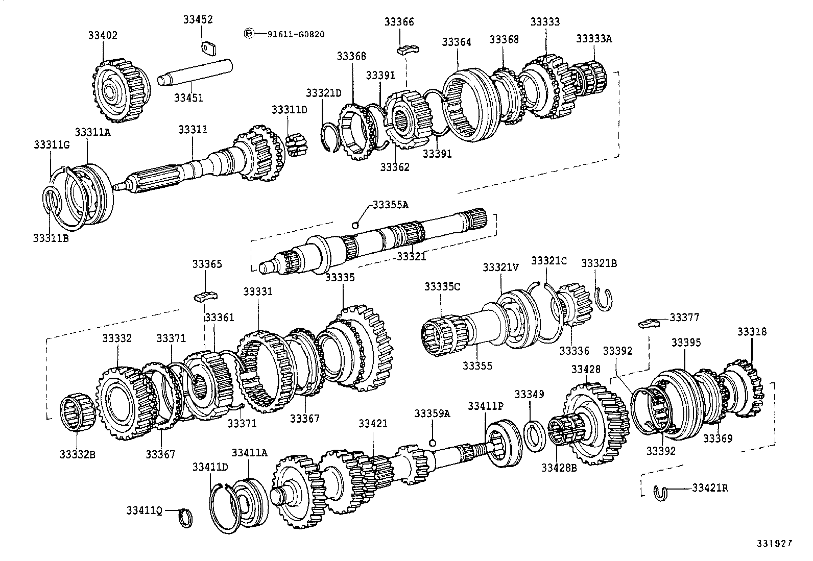  LAND CRUISER PRADO |  TRANSMISSION GEAR MTM