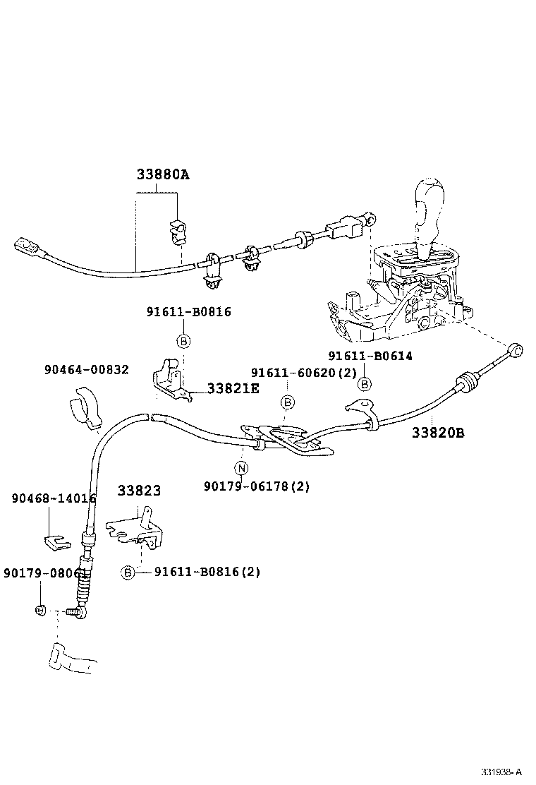  CELICA |  SHIFT LEVER RETAINER