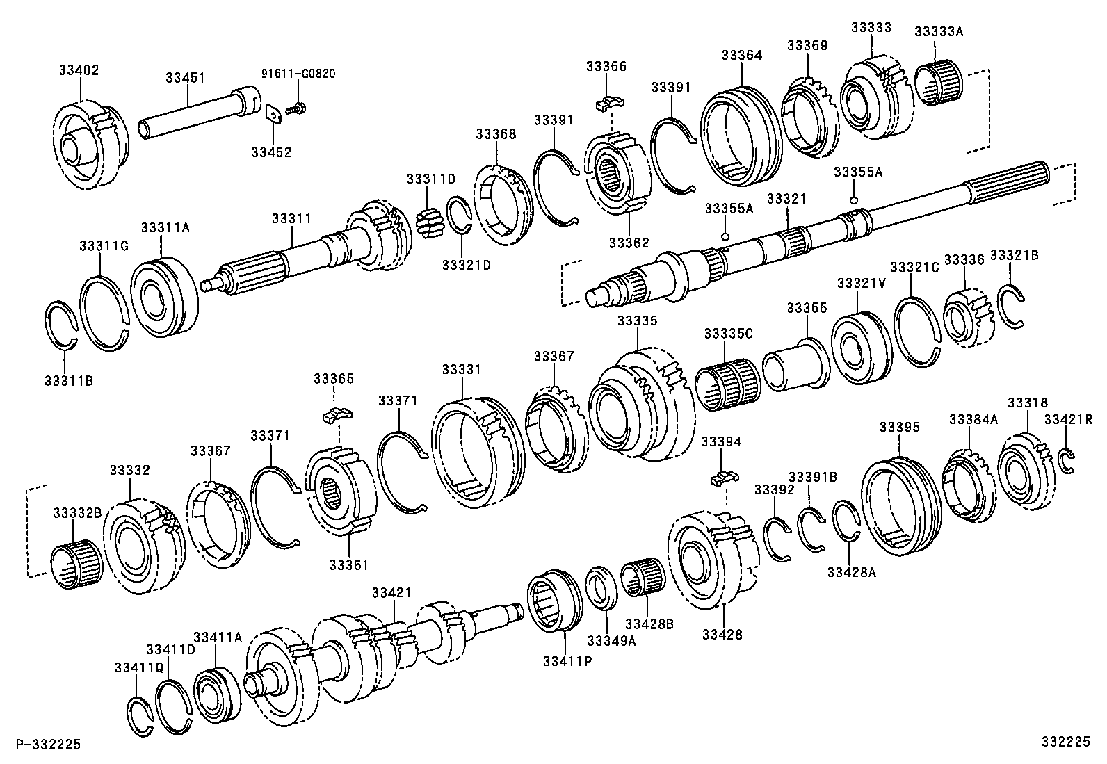  HILUX |  TRANSMISSION GEAR MTM