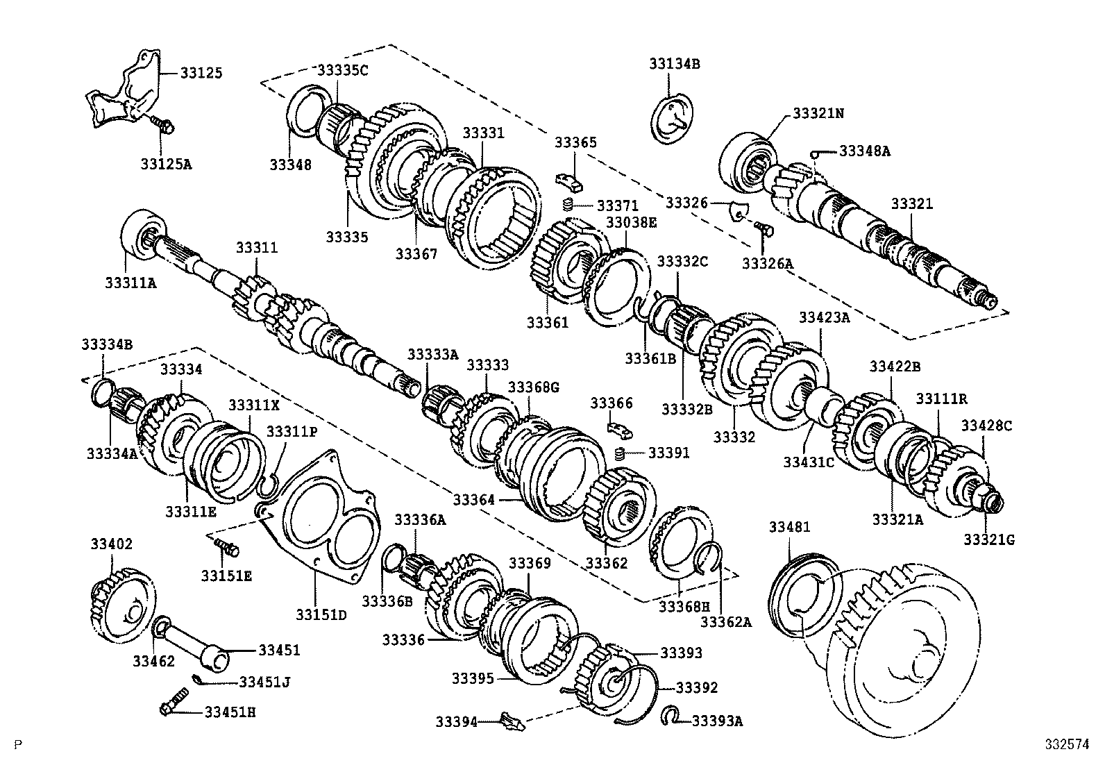  YARIS |  TRANSMISSION GEAR MTM