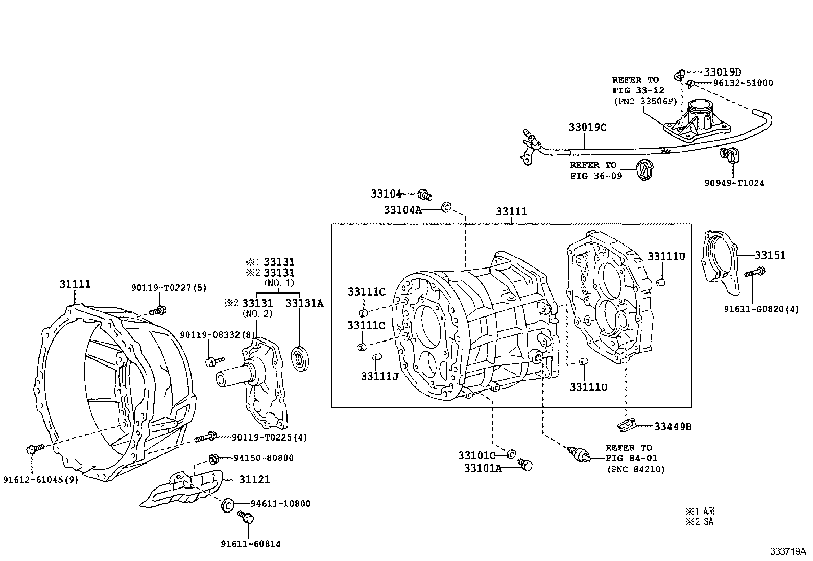 HILUX | CLUTCH HOUSING TRANSMISSION CASE MTM