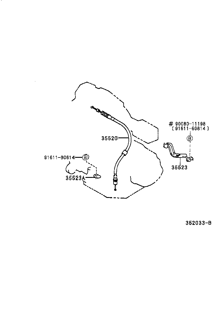  AVALON |  THROTTLE LINK VALVE LEVER ATM