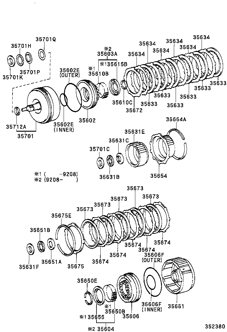  LAND CRUISER 80 |  BRAKE BAND MULTIPLE DISC CLUTCH ATM