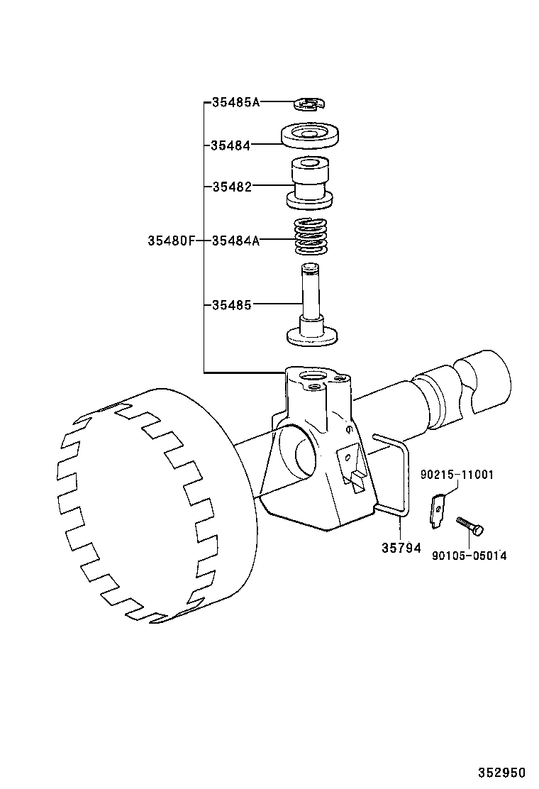  HILUX |  REAR OIL PUMP GOVERNOR ATM