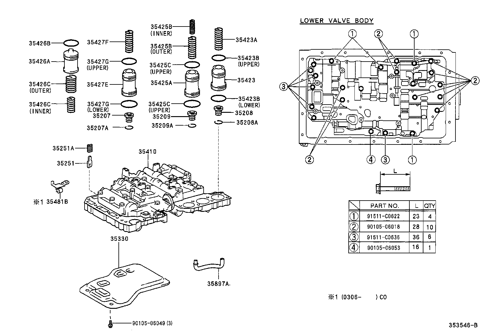  HILUX |  VALVE BODY OIL STRAINER ATM