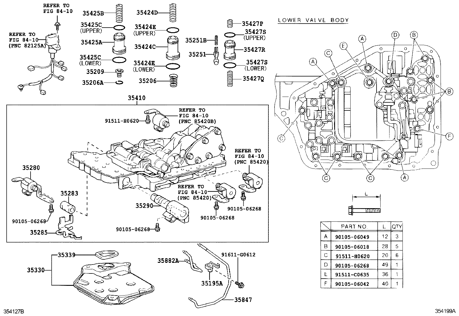  YARIS ECHO 3D 5D |  VALVE BODY OIL STRAINER ATM