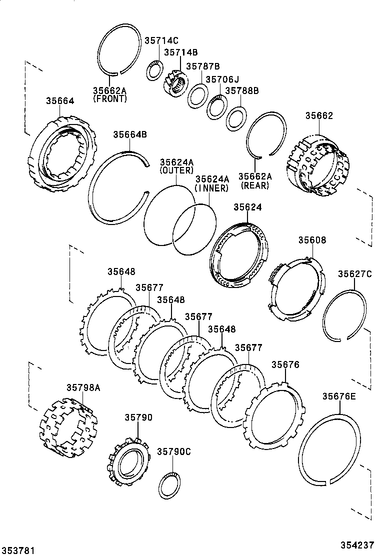  WISH |  CENTER SUPPORT PLANETARY SUN GEAR ATM